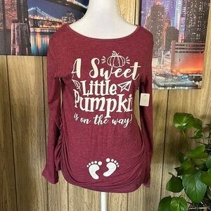 For G and PL HALLOWEEN MATERNITY BLOUSE SIZE MEDIUM
